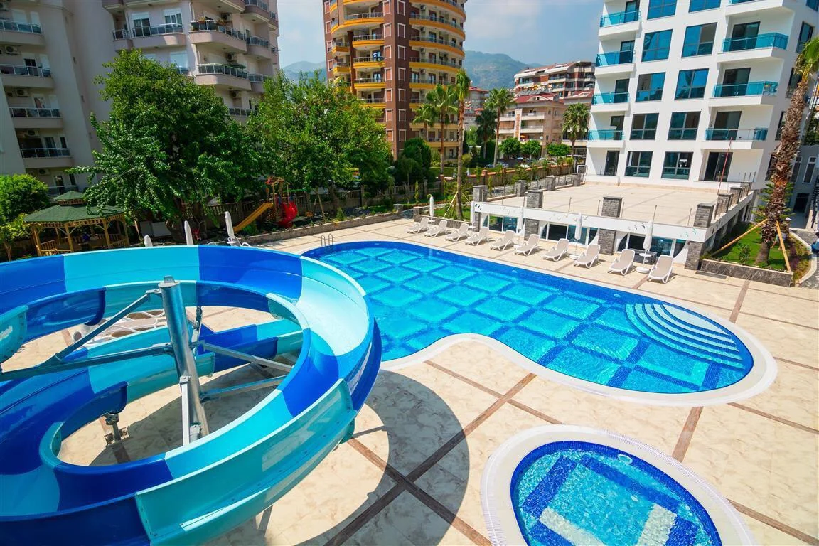 Аренда квартиры 1+1 - Elite Marine (B 25) | Пляж Клеопатры, Алания