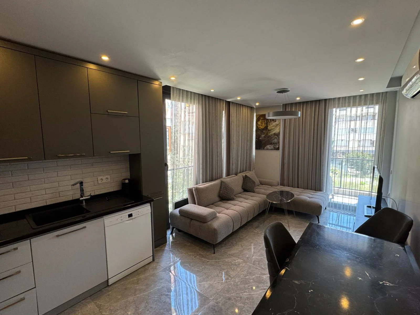 1+1 Apartment for Rent - Keykubat Crown (No. 4) | Alanya Kleopatra Beach