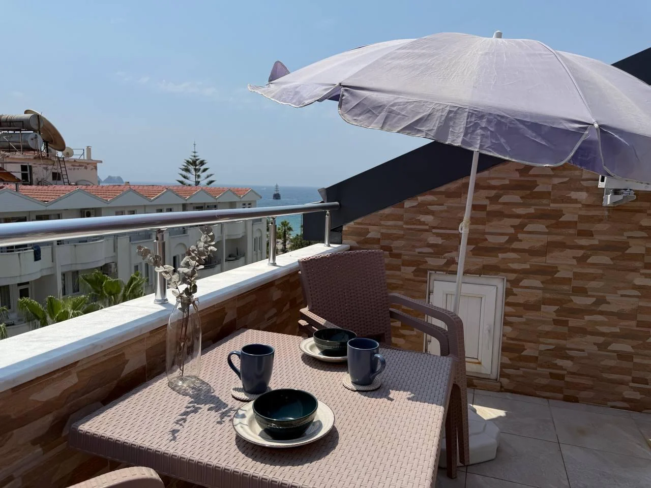 1+1 Apartment for Rent - Safir 25 (No. 6) | Alanya Kleopatra Beach