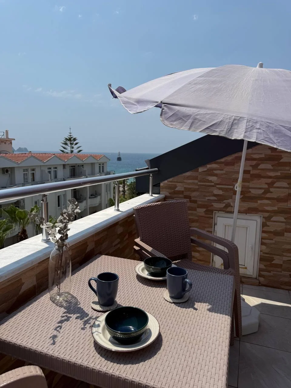 1+1 Apartment for Rent - Safir 25 (No. 6) | Alanya Kleopatra Beach