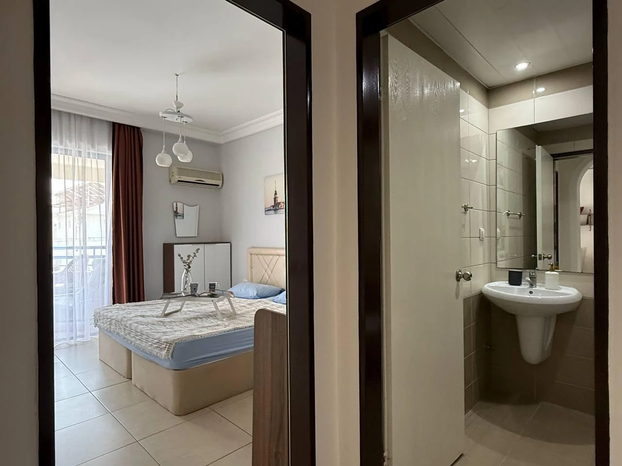 1+1 Apartment for Rent - Safir 25 (No. 5) | Alanya Kleopatra Beach