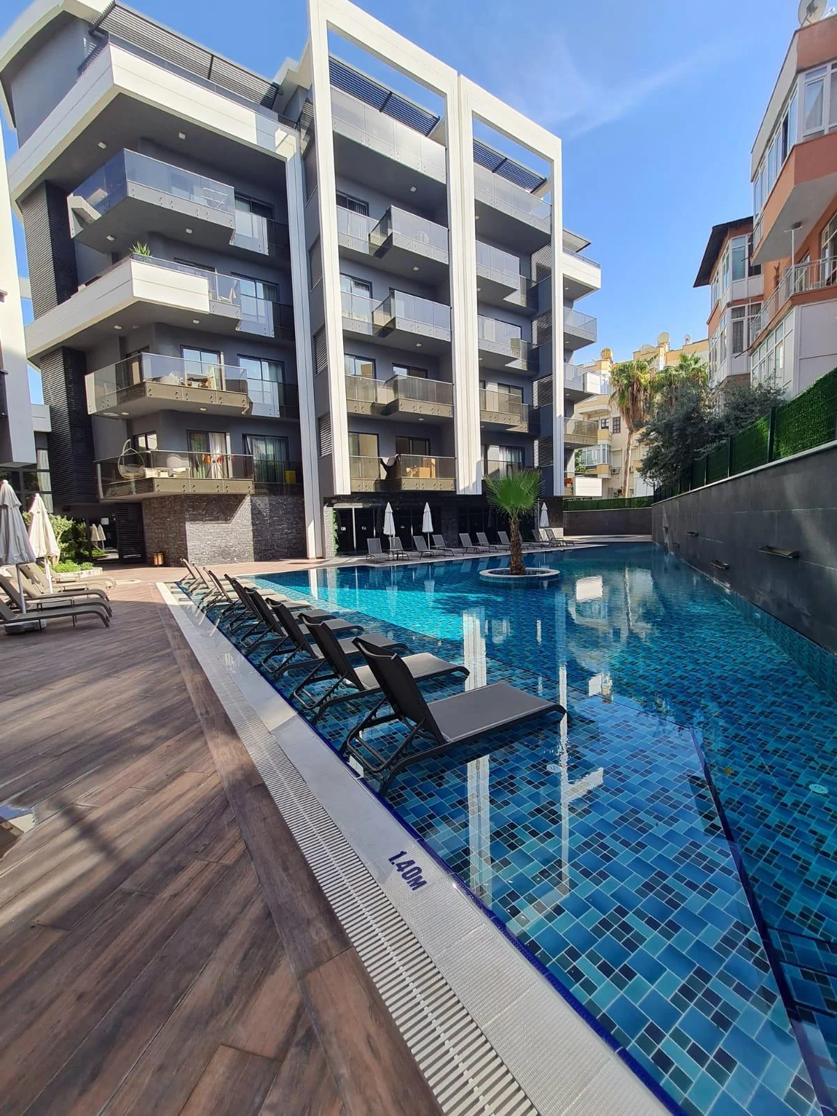 2+1 Apartment for Rent - C Lounge (No. C 25) | Alanya Kleopatra Beach