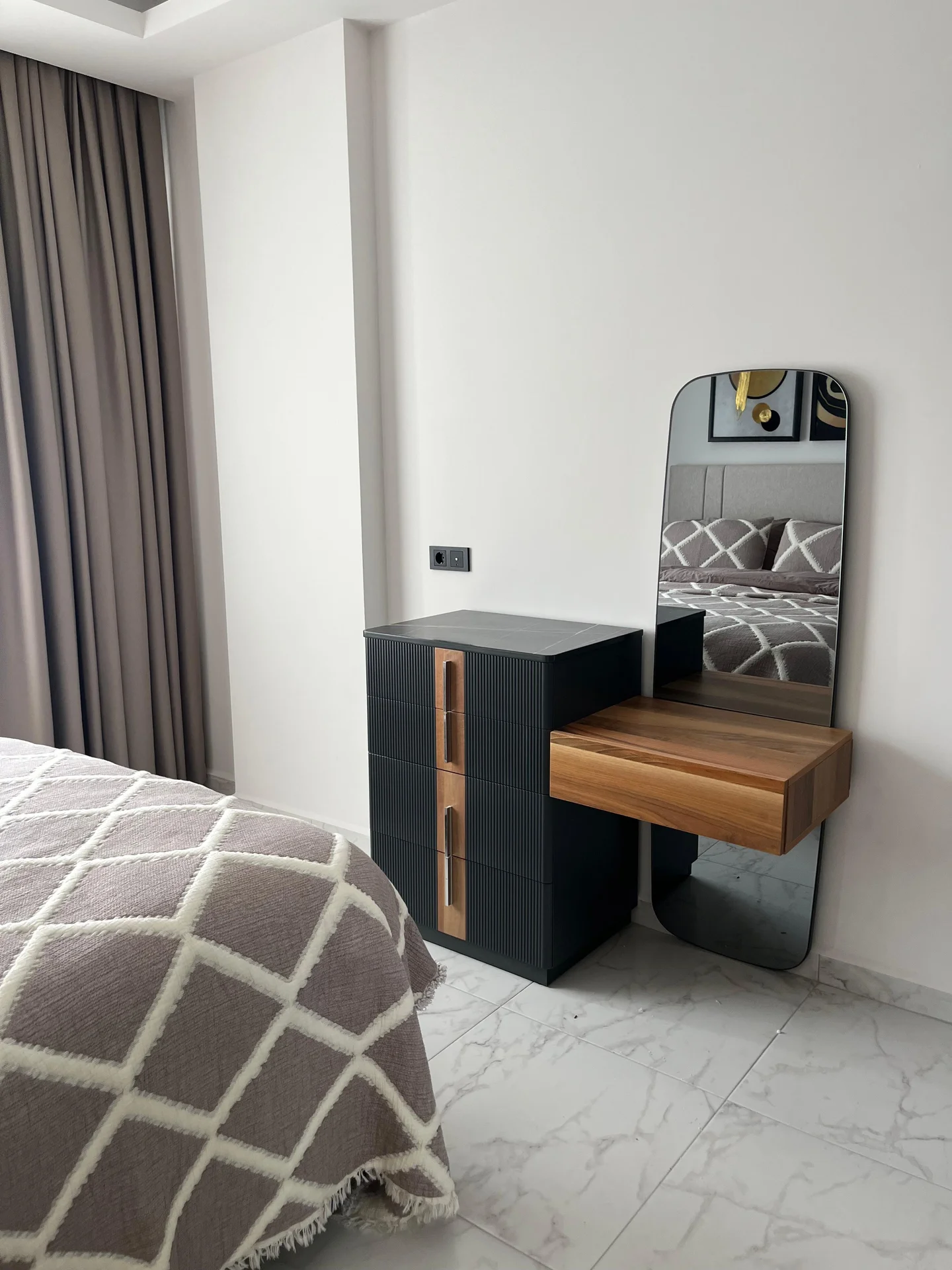 1+1 Kiralık Daire - Atlas Rezidence (B 12) | Mahmutlar