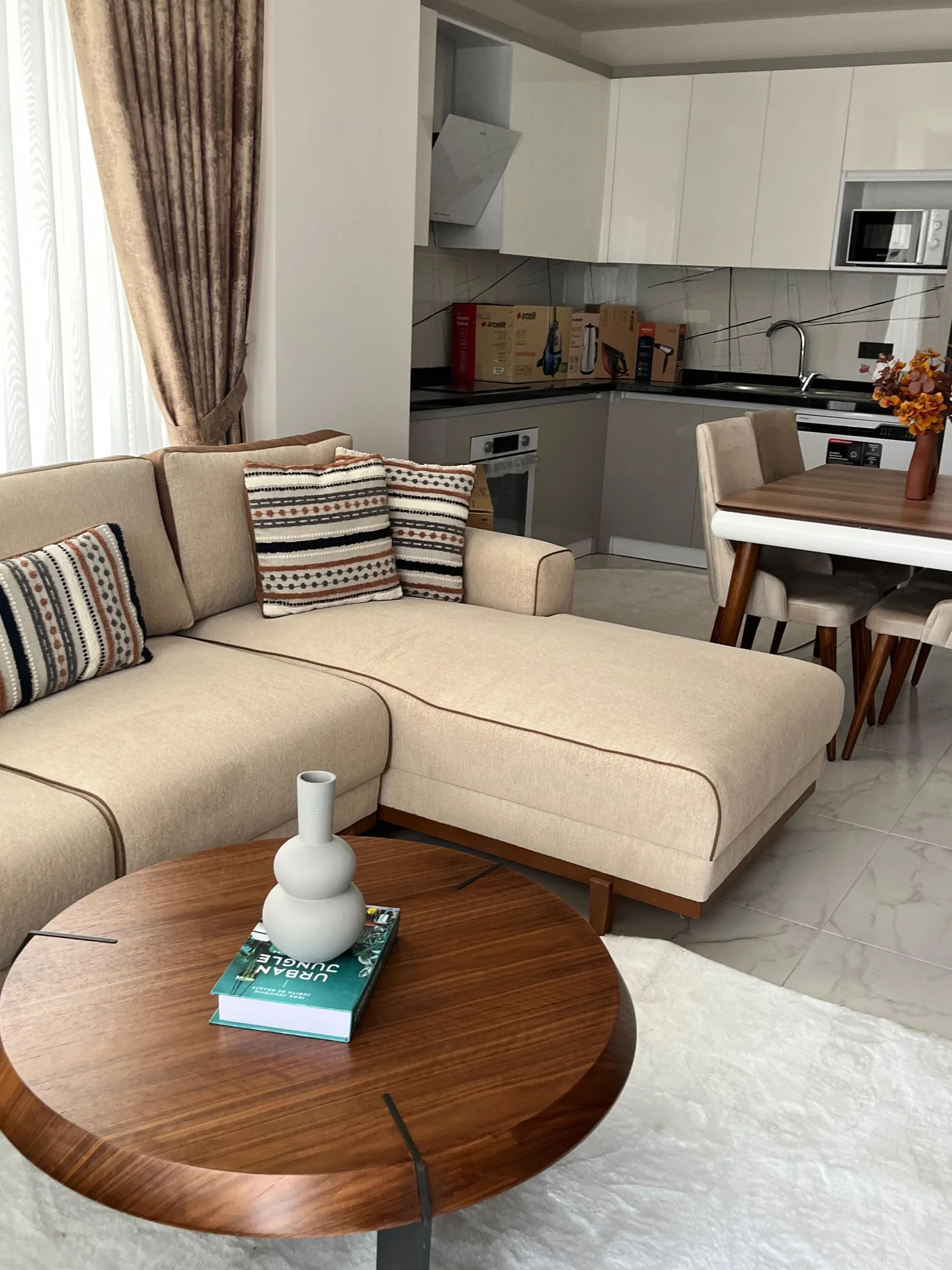 1+1 Kiralık Daire - Atlas Rezidence (B 12) | Mahmutlar