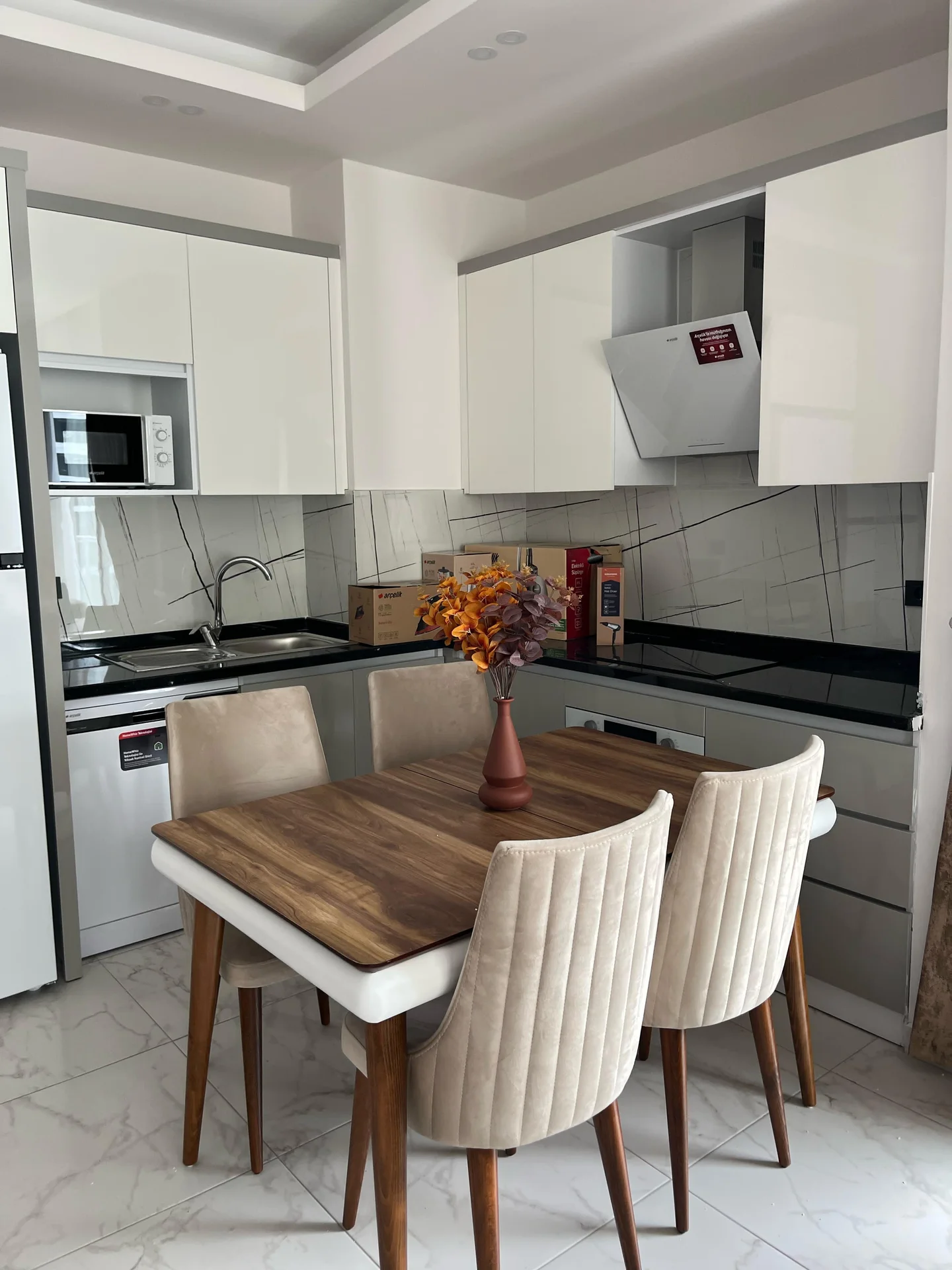 1+1 Kiralık Daire - Atlas Rezidence (B 12) | Mahmutlar