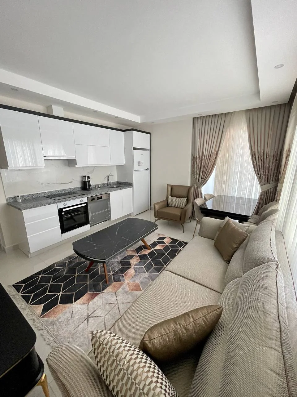 2+1 Apartment for Rent - Konak Life (No. B 3) | Mahmutlar