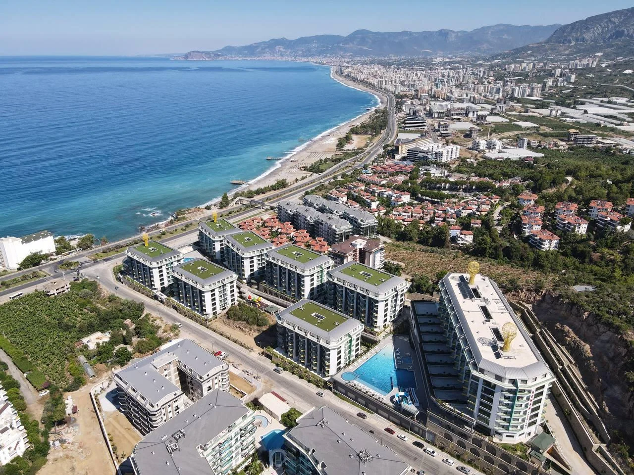 1+1 Apartment for Rent - Konak Premium (No. C 24) | Mahmutlar