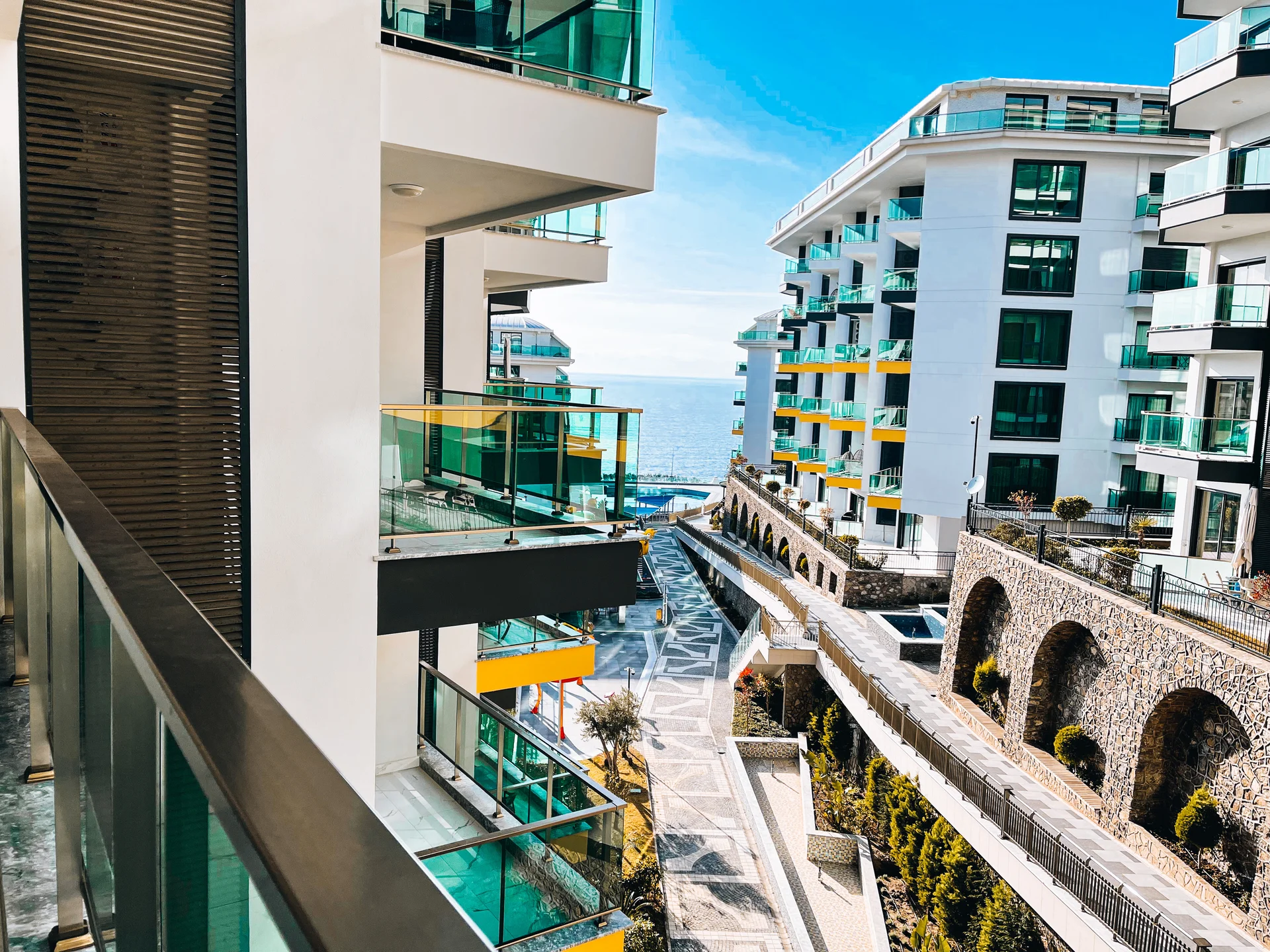 2+1 Apartment for Rent - Konak Premium (No. F 31) | Mahmutlar