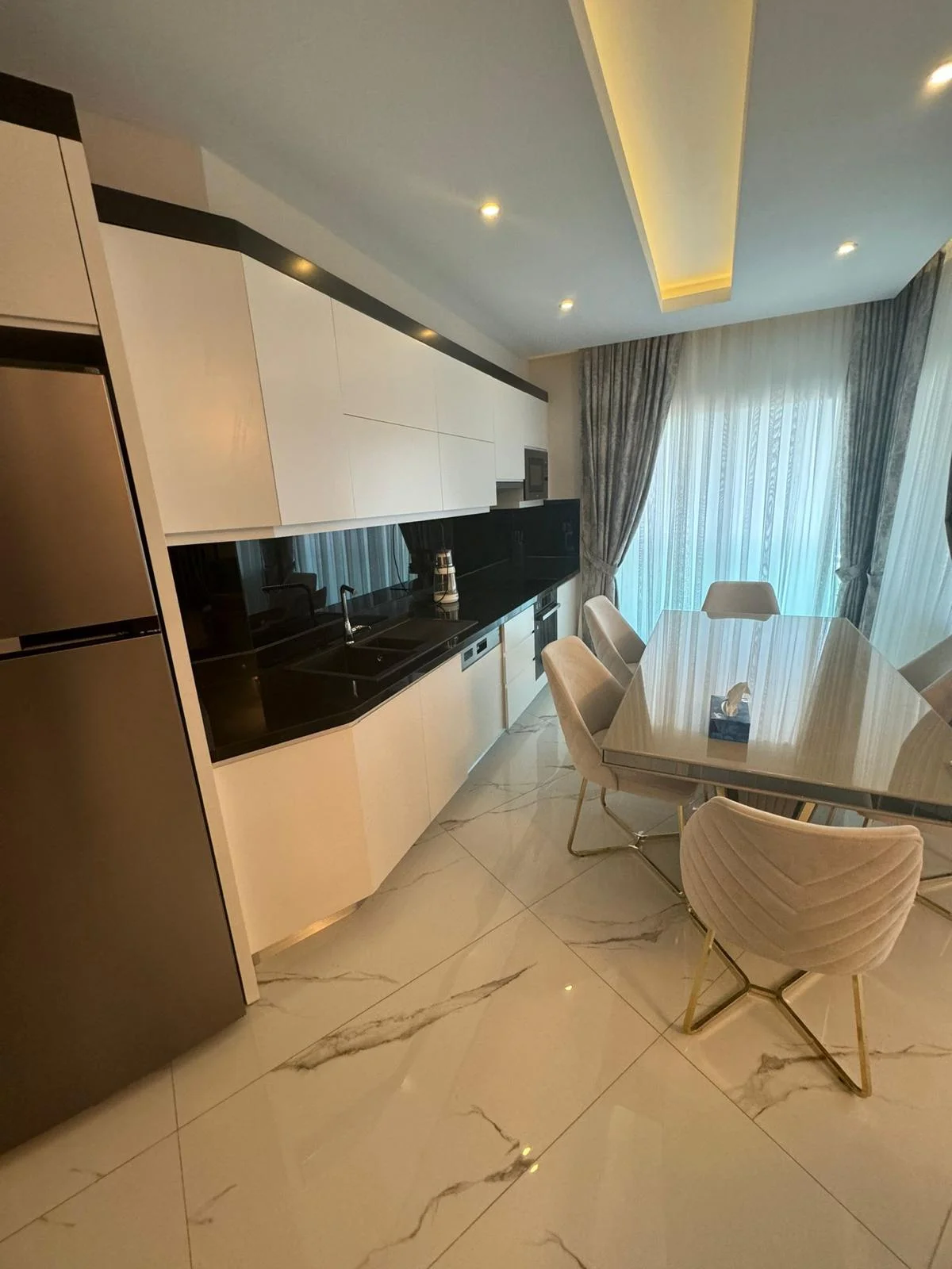 3+1 Apartment for Rent - Konak Premium (No. F 49) | Mahmutlar