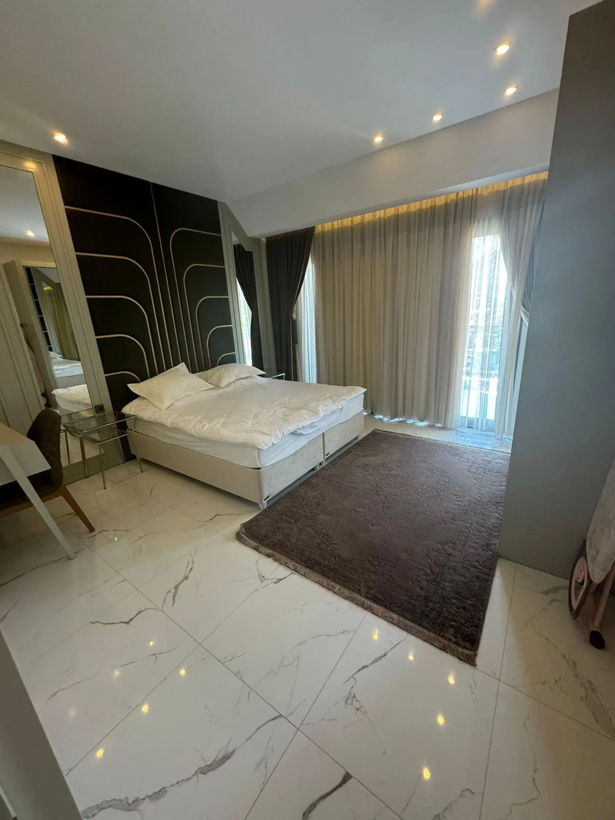 3+1 Apartment for Rent - Konak Premium (No. F 49) | Mahmutlar
