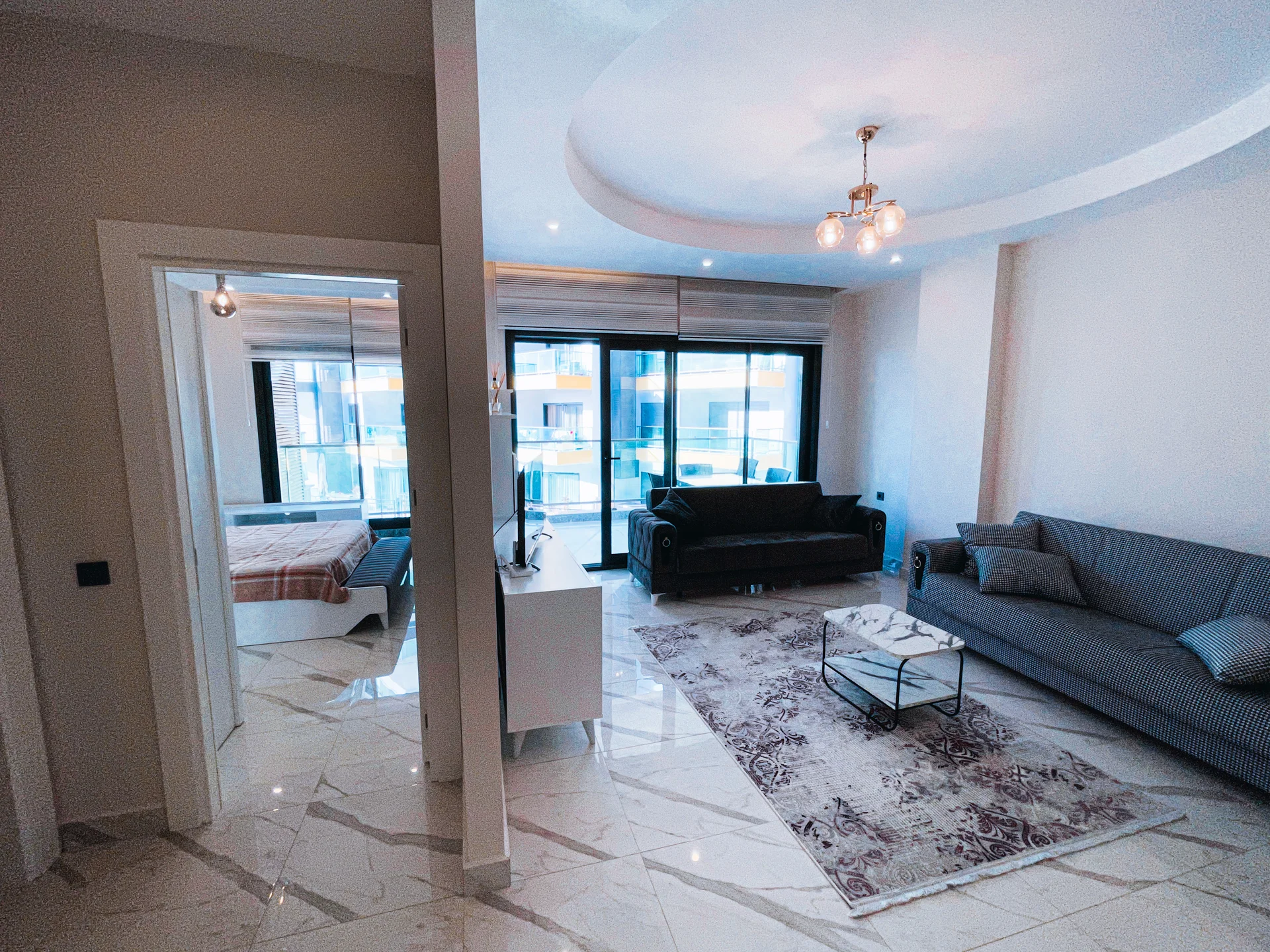 1+1 Apartment for Rent - Konak Premium (No. G 39) | Mahmutlar
