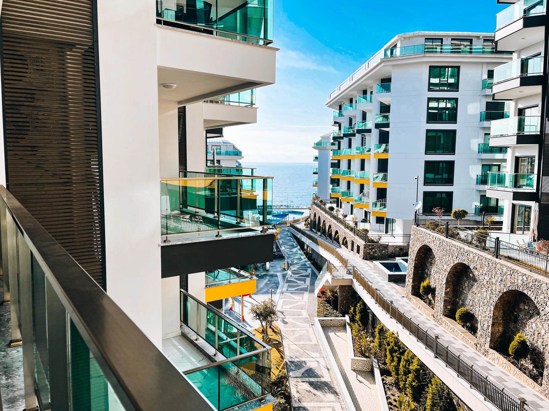 1+1 Apartment for Rent - Konak Premium (No. G 39) | Mahmutlar