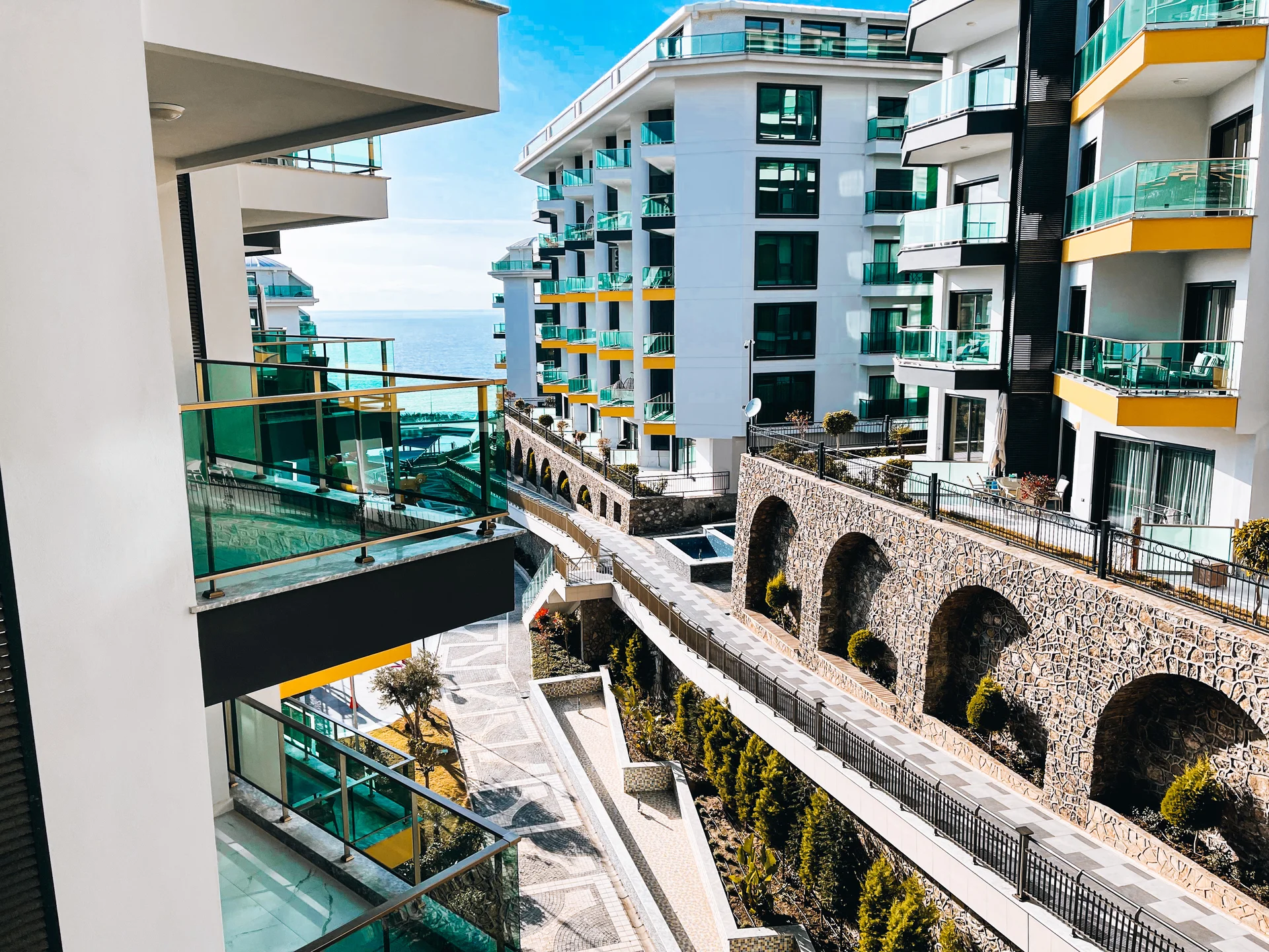 1+1 Apartment for Rent - Konak Premium (No. G 39) | Mahmutlar
