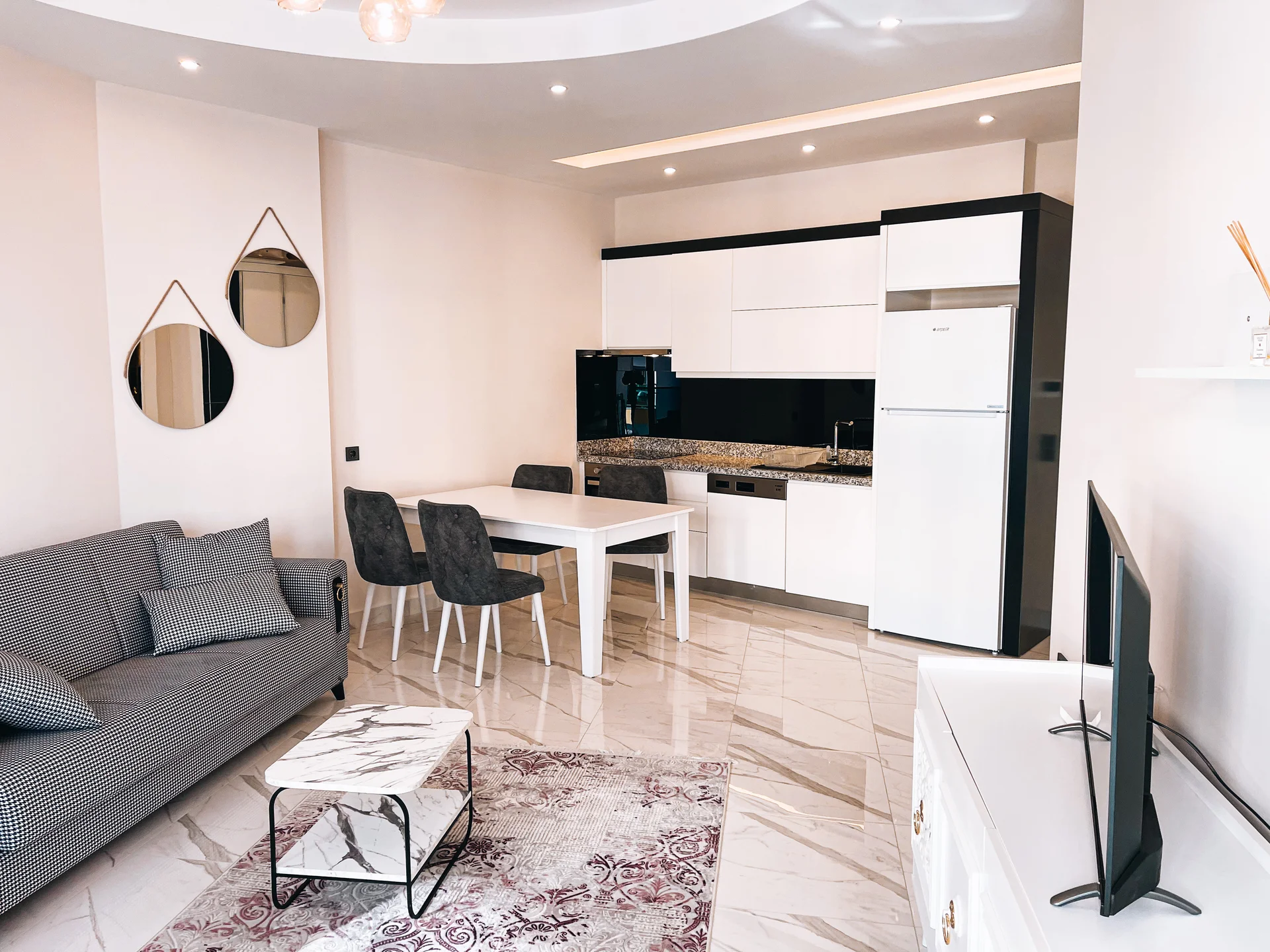 1+1 Apartment for Rent - Konak Premium (No. G 39) | Mahmutlar