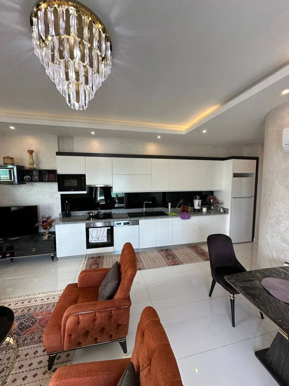 2+1 Apartment for Rent - Konak Premium (No. L 30) | Mahmutlar