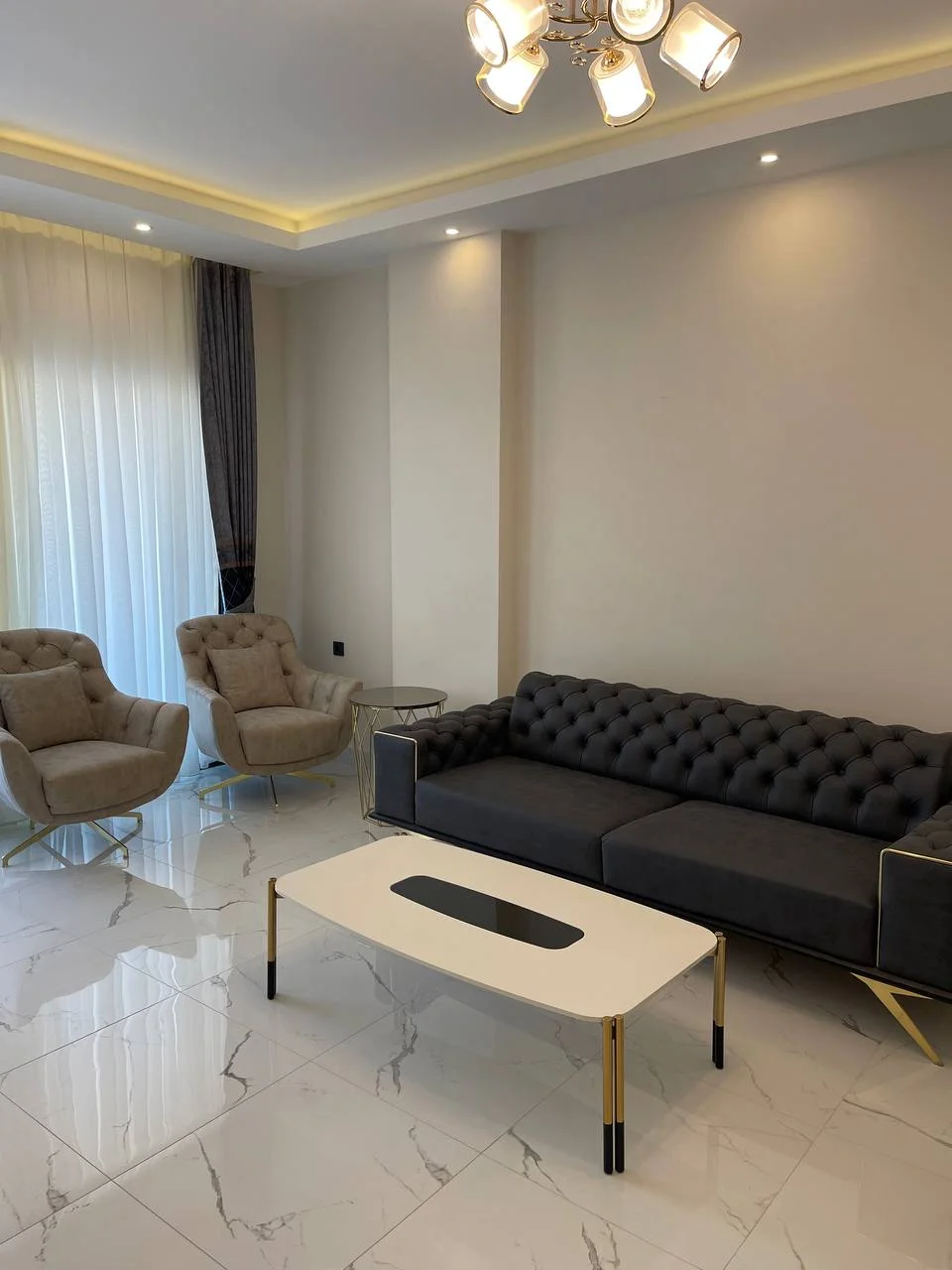 1+1 Apartment for Rent - Konak Premium (No. L 48) | Mahmutlar