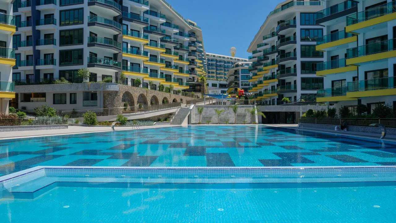 1+1 Apartment for Rent - Konak Premium (No. L 73) | Mahmutlar