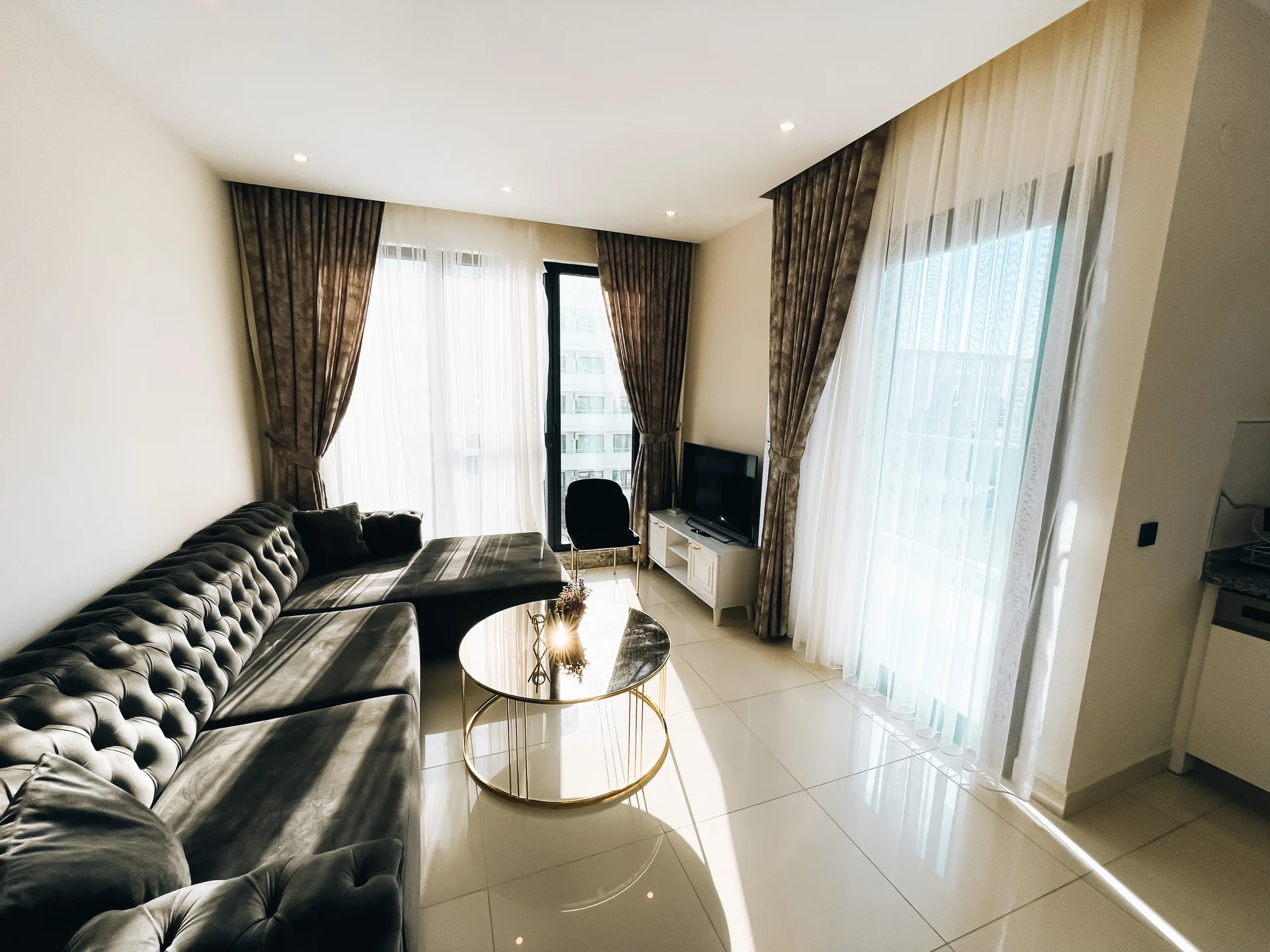 1+1 Apartment for Rent - Konak Terass (No. A 16) | Mahmutlar