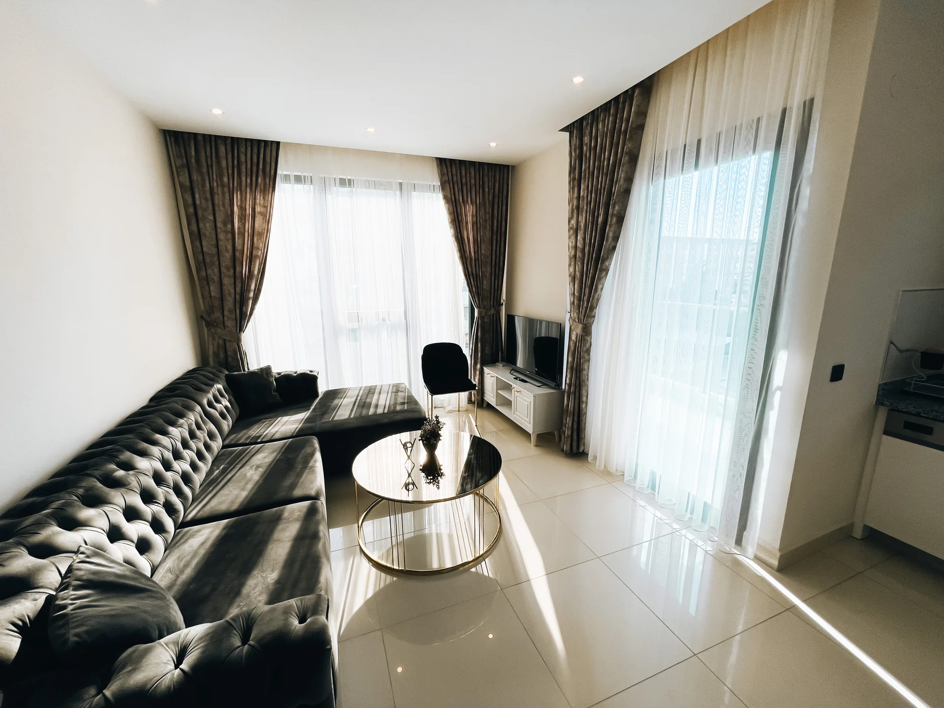 1+1 Apartment for Rent - Konak Terass (No. A 16) | Mahmutlar