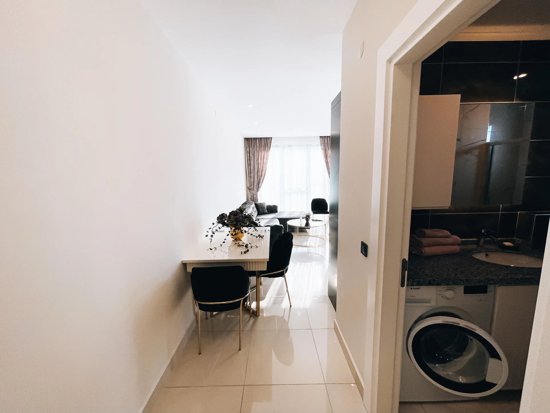 1+1 Apartment for Rent - Konak Terass (No. A 16) | Mahmutlar