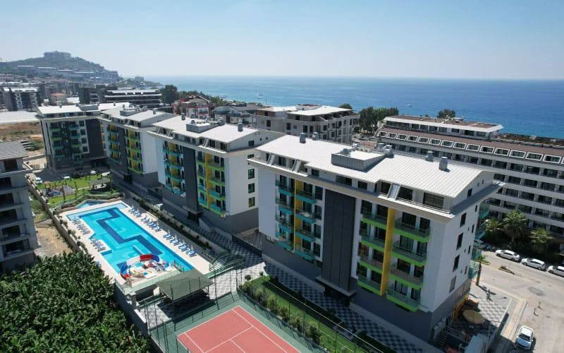 2+1 Apartment for Rent - Konak Terass (No. B 4) | Mahmutlar
