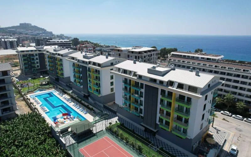 2+1 Apartment for Rent - Konak Terass (No. C 06) | Mahmutlar
