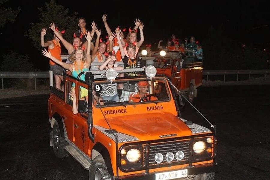 Alanya Night Safari: Adventure Under the Stars with Turkish Night Show