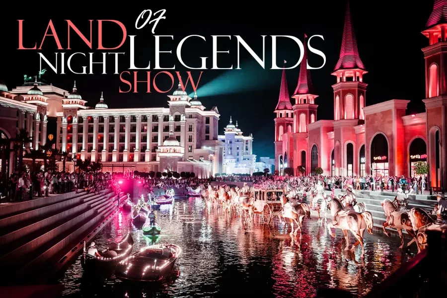 Land of Legends Night Show From Alanya