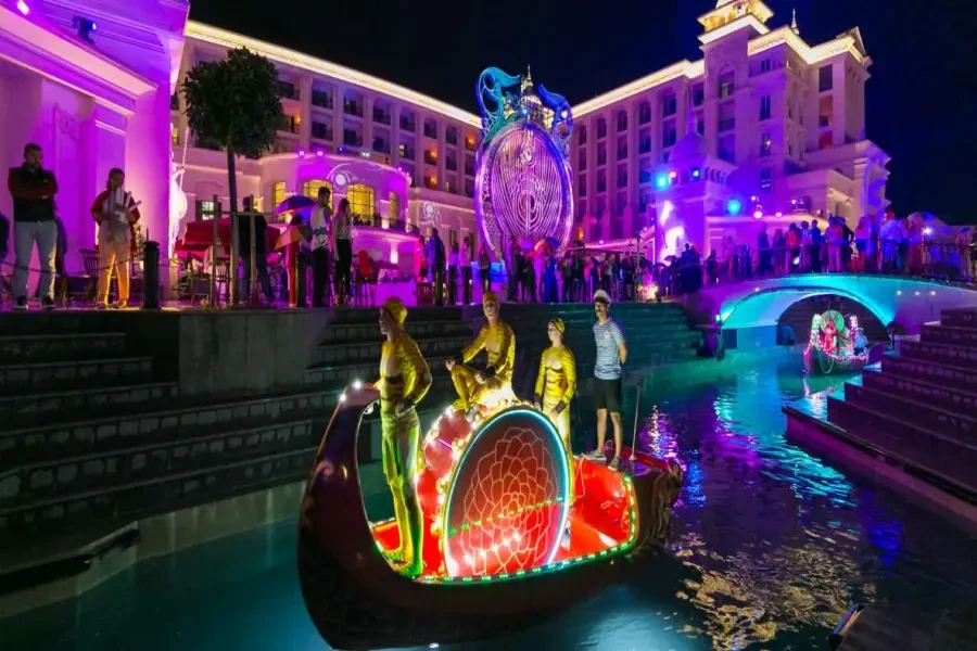 Land of Legends Night Show From Alanya