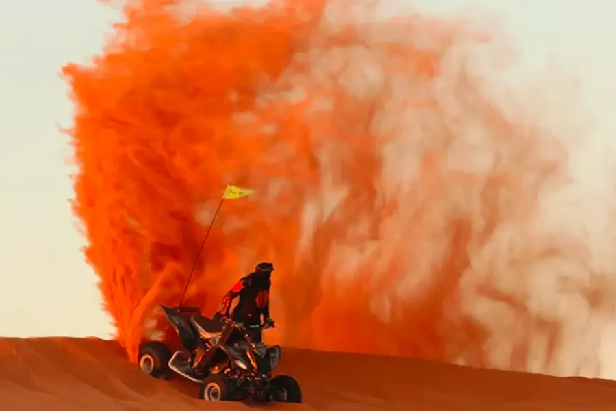 Dubai 30 Min Quad Bike, Desert Safari & BBQ Dinner with Show