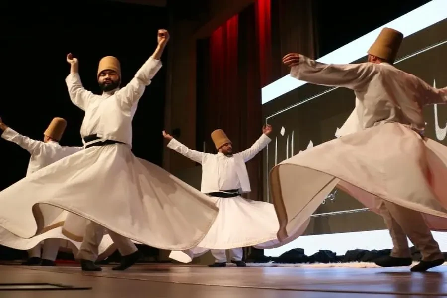 Whirling Dervishes Ceremony in Istanbul (HodjaPasha Culture Centre)