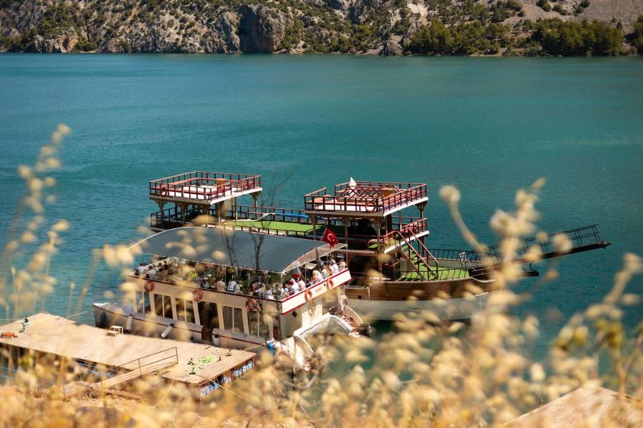 Alanya Green Canyon Boat Tour with Soft Drinks
