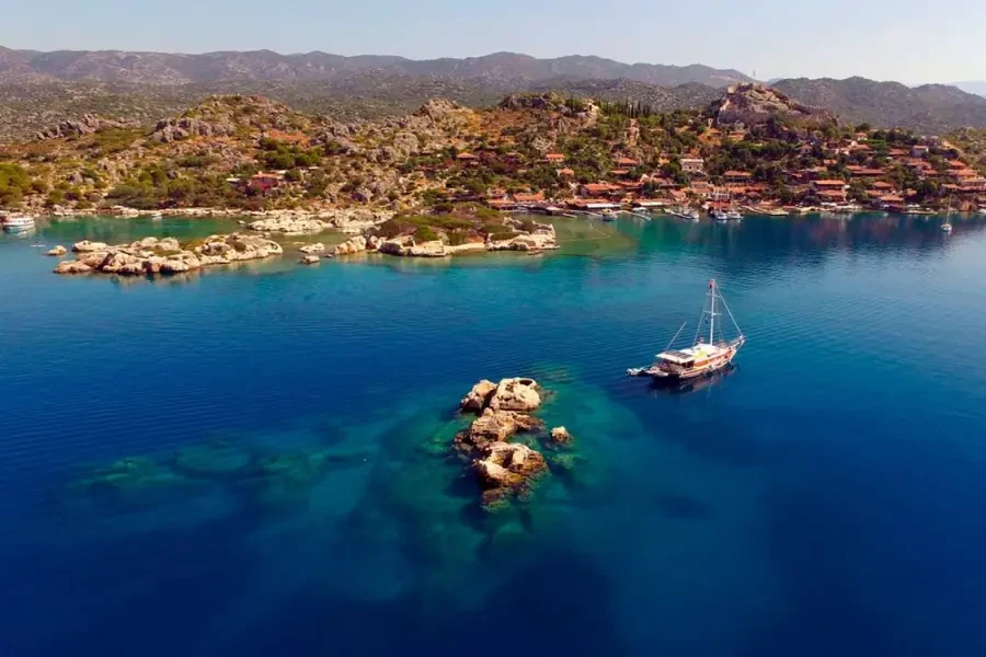 🌊 Antalya Kekova Boat Trip: Discover Ancient Cities & Crystal Clear Waters! ⛵