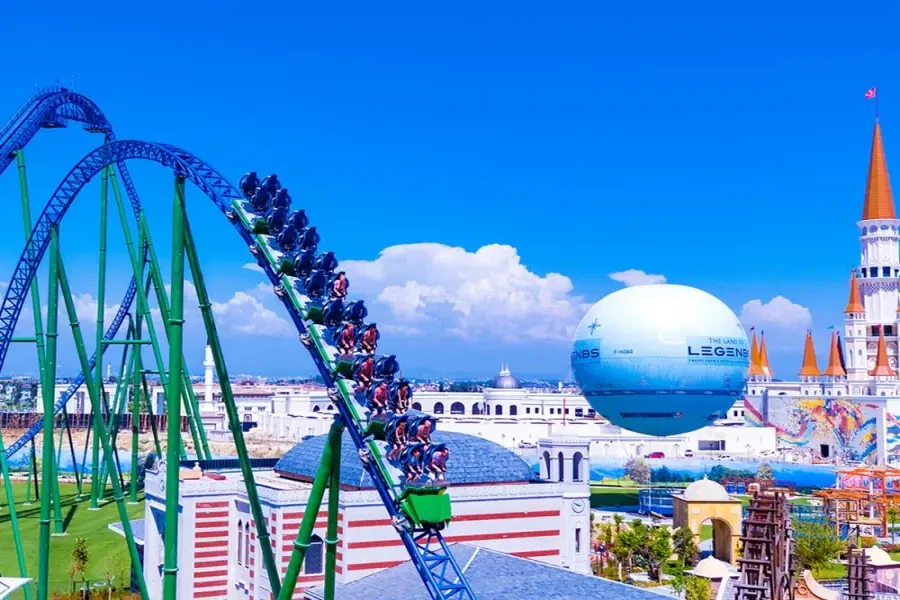 Side Land of Legends Theme Park Tour 🎢🌊🐬